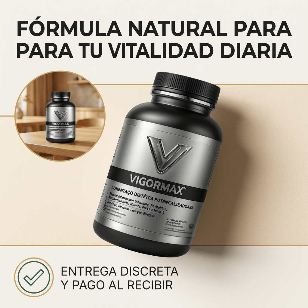 Vigormax – Complejo Revitalizante y Potenciador Masculino