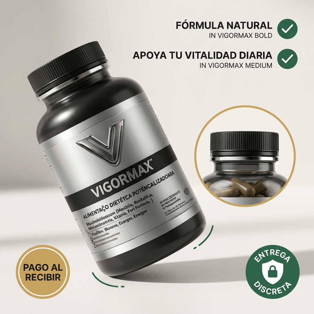 Vigormax – Complejo Revitalizante y Potenciador Masculino