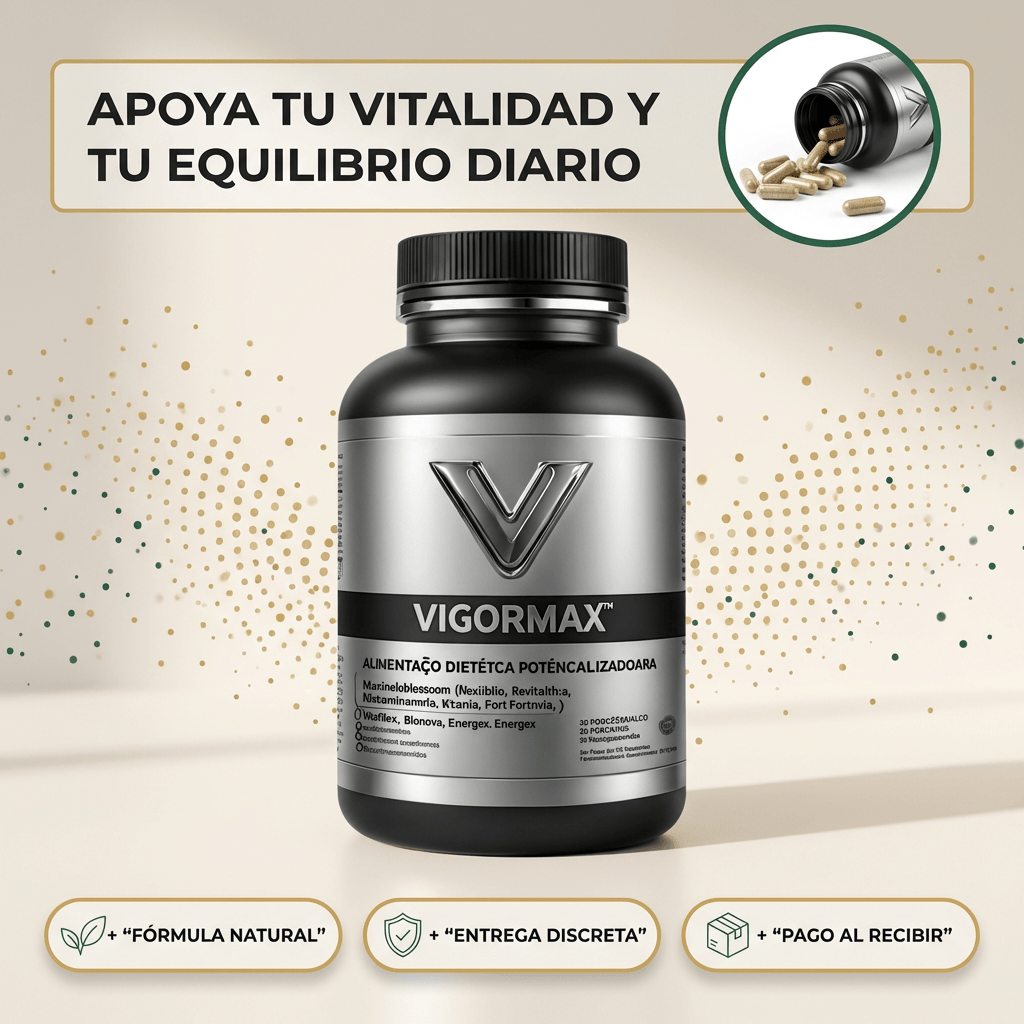 Vigormax – Complejo Revitalizante y Potenciador Masculino