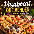 Emprende con creación de pasabocas +3 bonos +GANA  $1.500.000 al mes