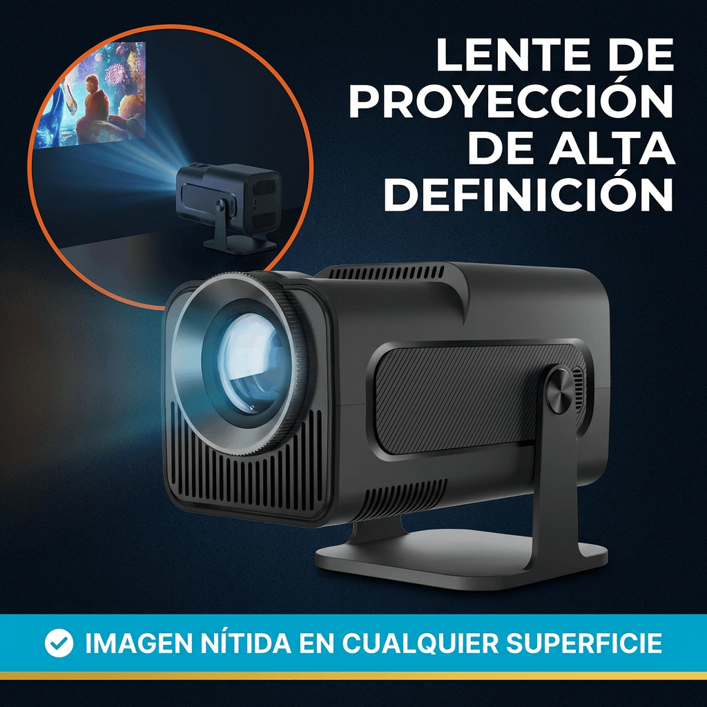 Proyector Inteligente Portátil Magcubic HY320 - 150 pulgadas de cine en tu pared